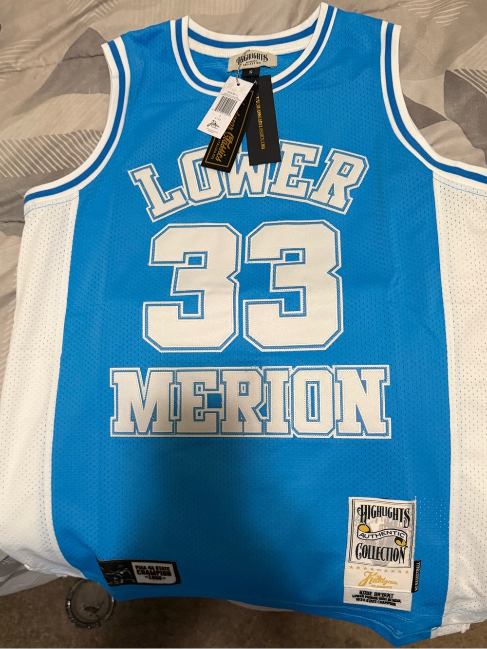 Rare Kobe Bryant Lower Merion High School Jersey size Small